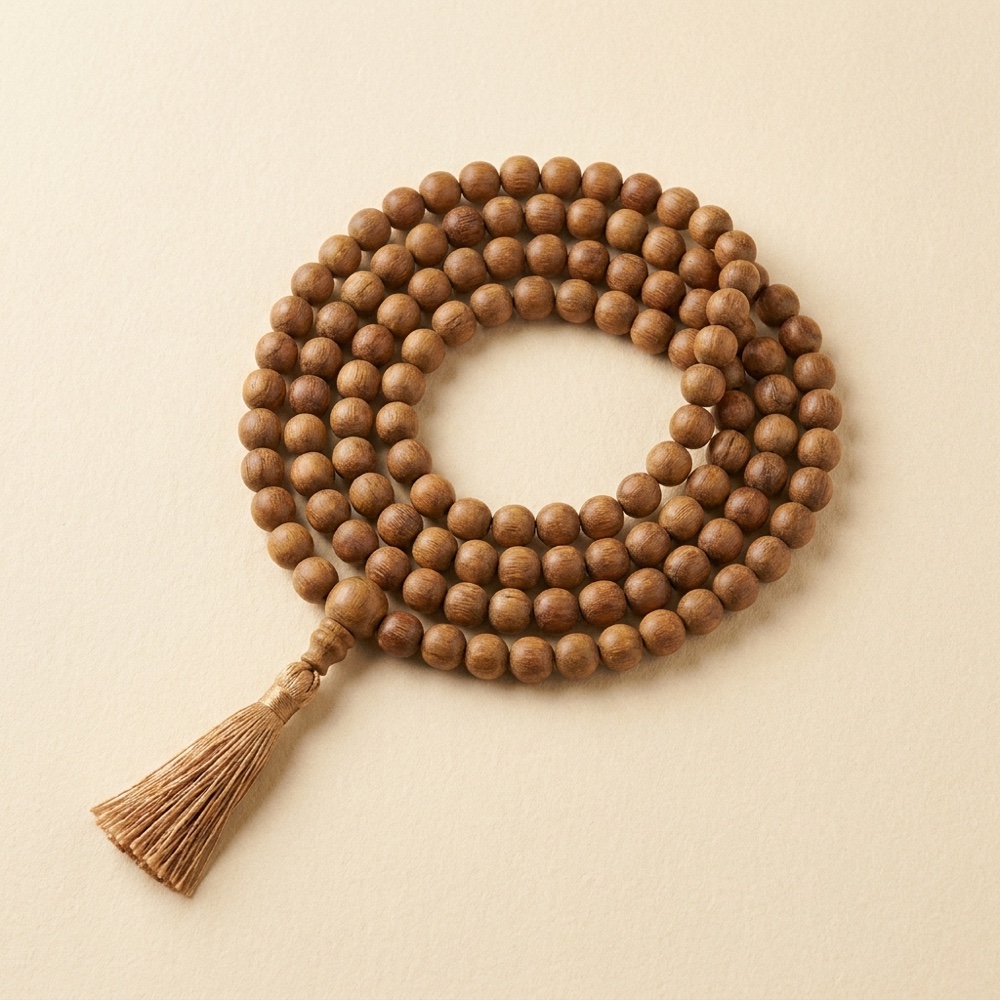 108 Bead Sandalwood Mala