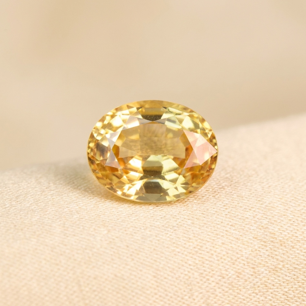 Yellow Sapphire (Pukhraj) - Loose Gemstone